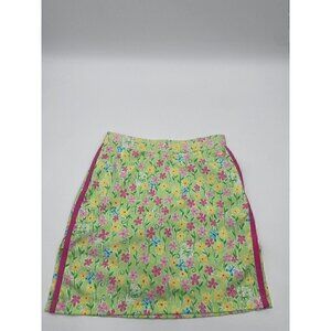 Lily Pulitzer Tiger Butterfly Floral Women Mini Skort Size 4
